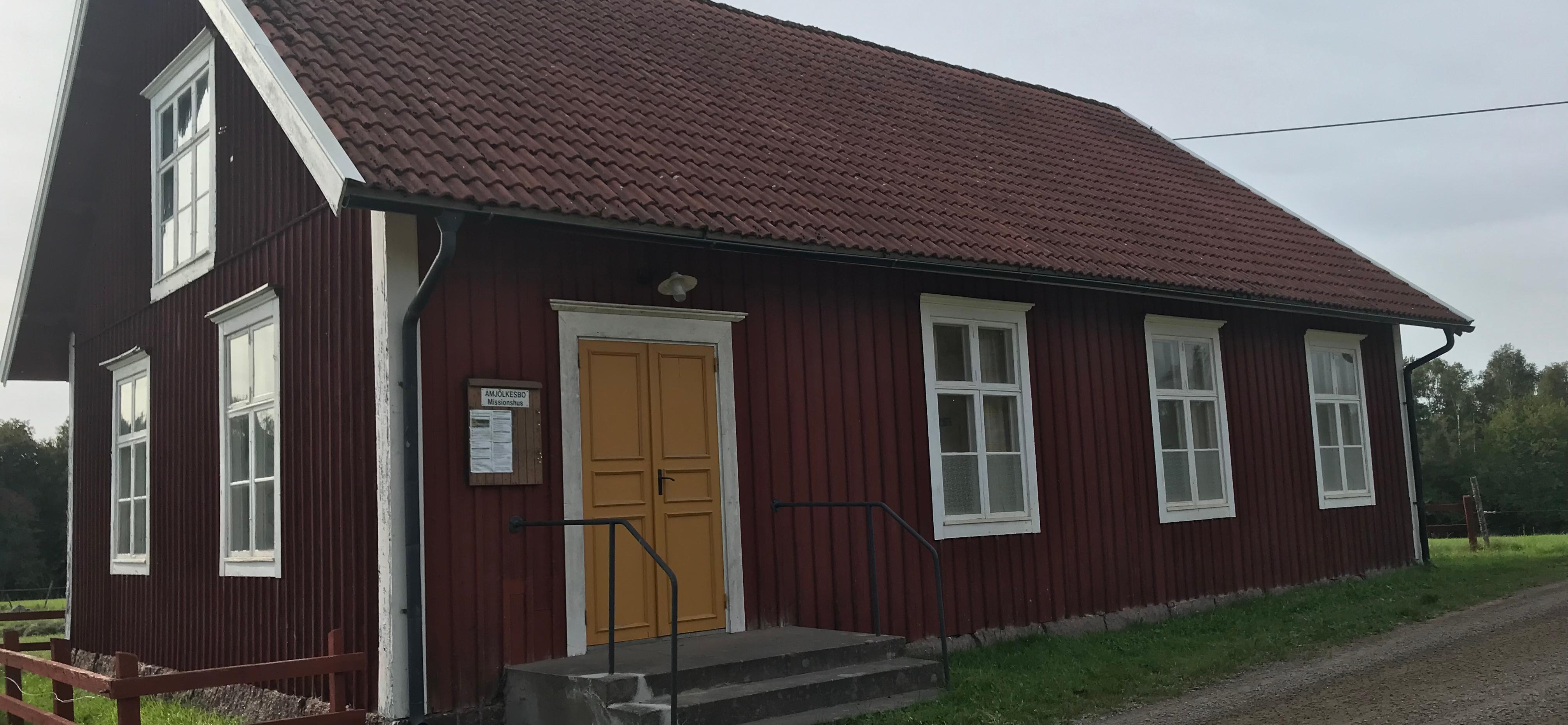 Bild på Åmjölkesbo missionhus